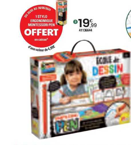 1 stylo ergonomiqe montessori pen 41136644