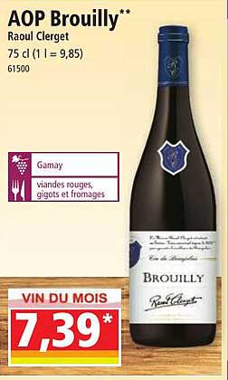 aop brouilly raoul clerget