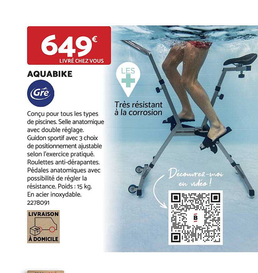 aquabike gré