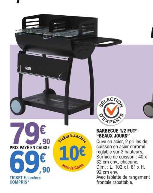 barbecue 1/2 fut "beaux jours"