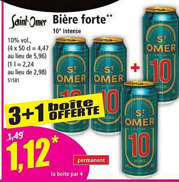 bière forte saint-omer