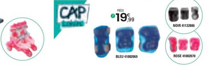 Bleu 41002069, Noir 41132886, Rose 41002070