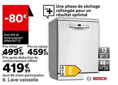 bosch lave-vaisselle