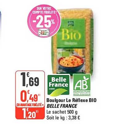 boulgour le réflexe bio belle france