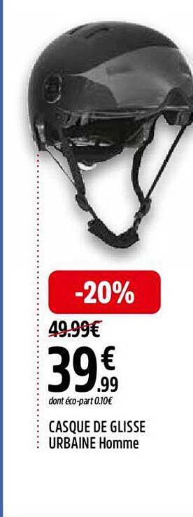 casque de glisse urbaine homme