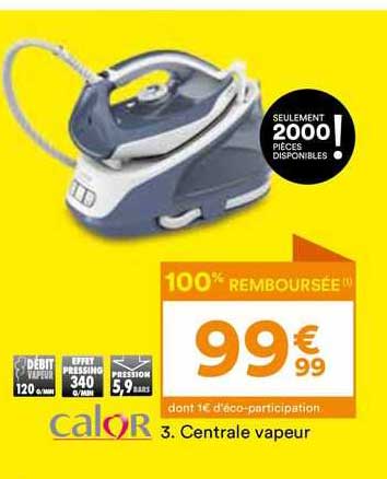 Centrale Vapeur Calor