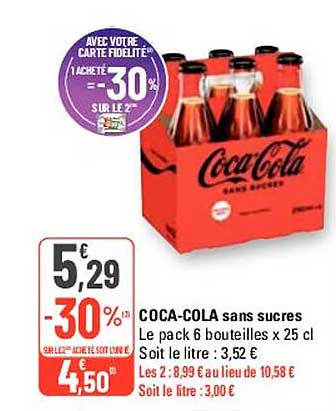 coca-cola sans sucres