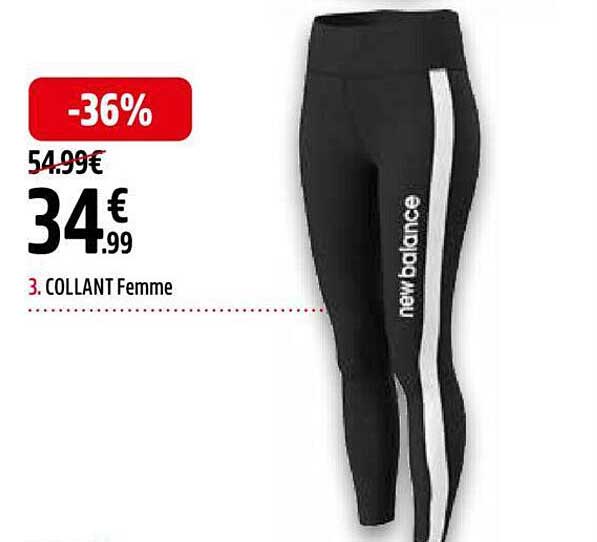 collant femme new balance