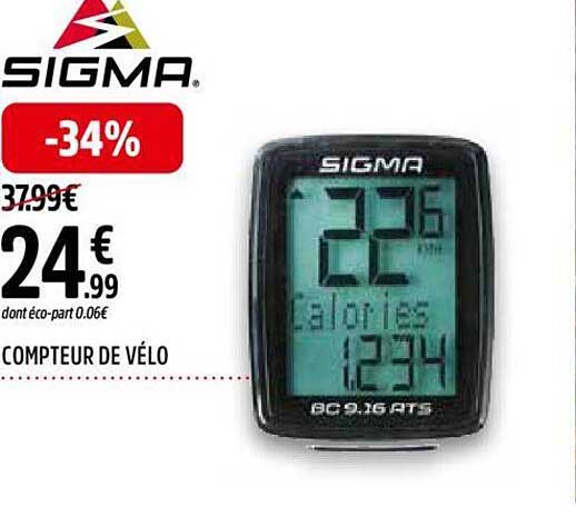 Compteur De Vélo Sigma