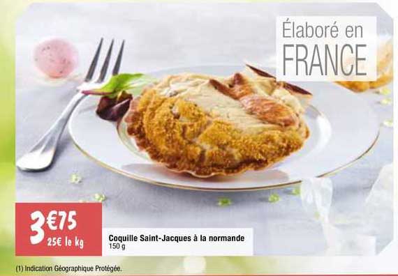 coquilles saint-jacques à la normande