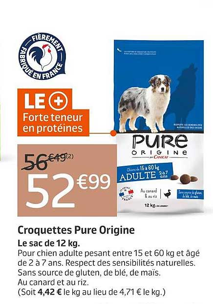 Croquettes Pure Origine