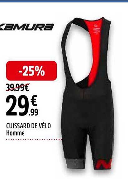 Cuissard De Vélo Homme Nakamura