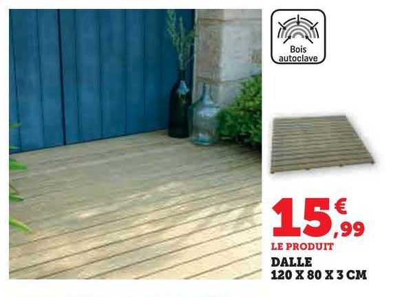 Dalle 120 X 80 X 3 Cm