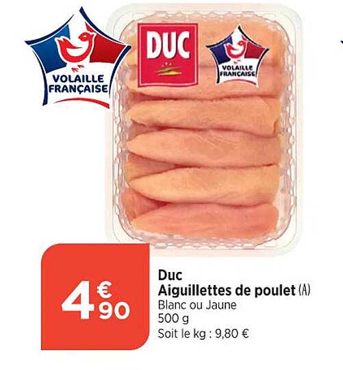 Duc Aiguillettes De Poulet