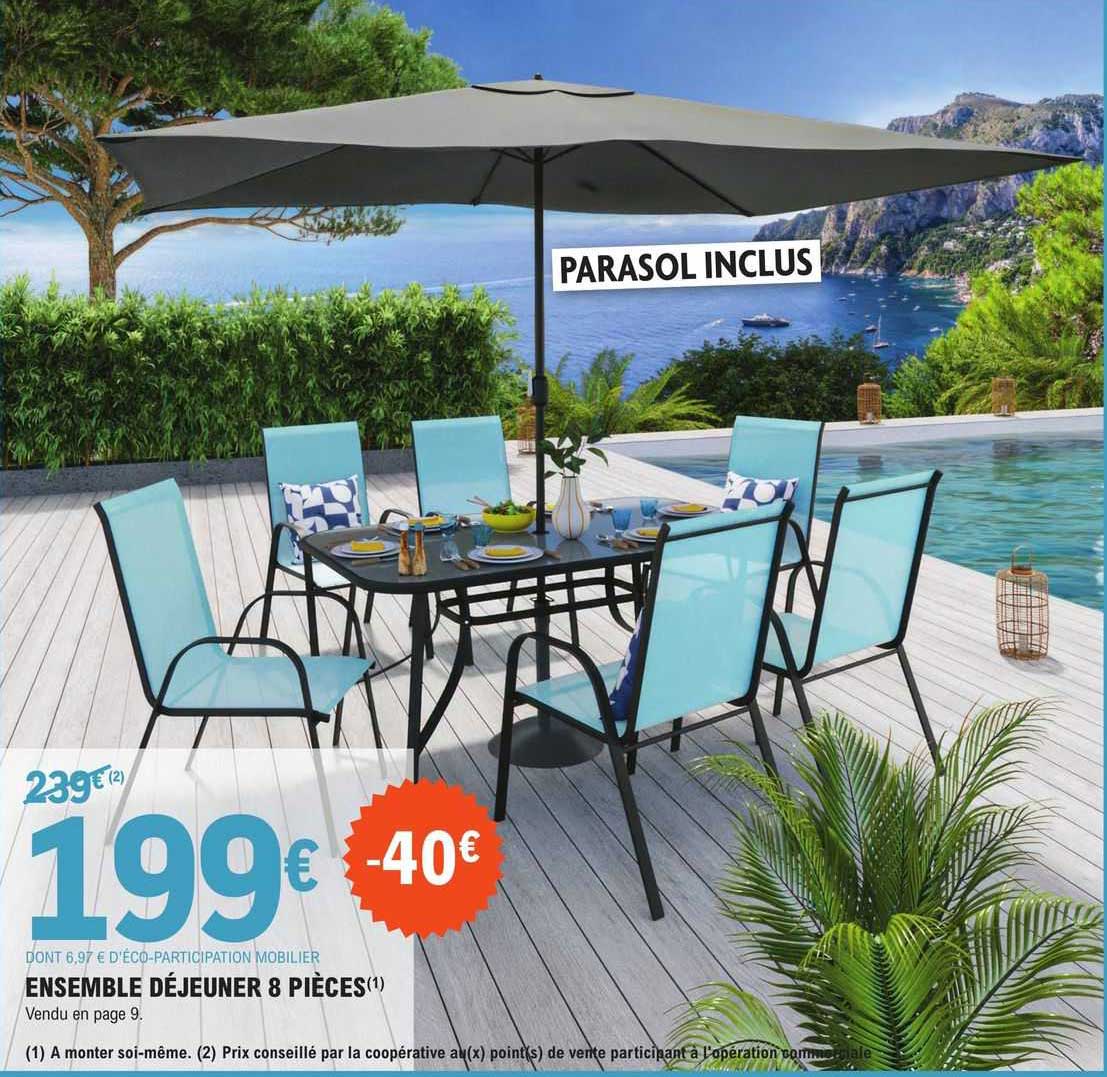 Ensemble Déjeuner 8 Pièces