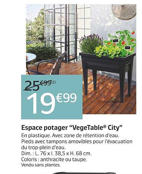 Espace Potager "vegetable City"