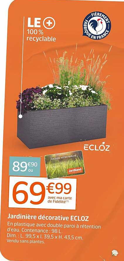 jardinière décorative ecloz