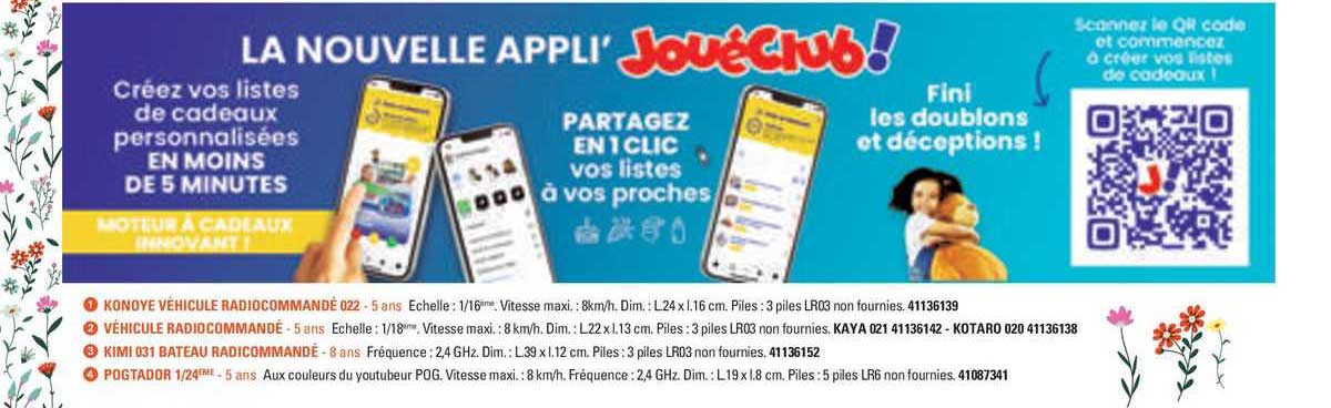 la nouvelle appli' joué club