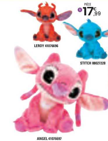 leroy 41076696, angel 41076697, stitch 08027228