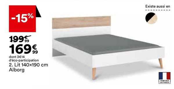 lit 140x190 cm alborg