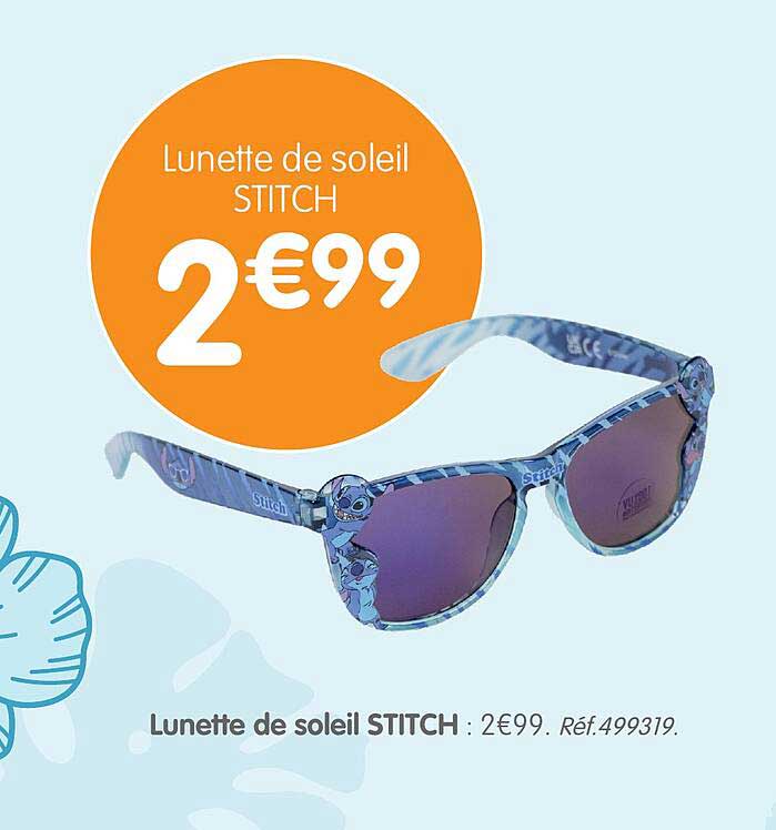 lunette de soleil stitch