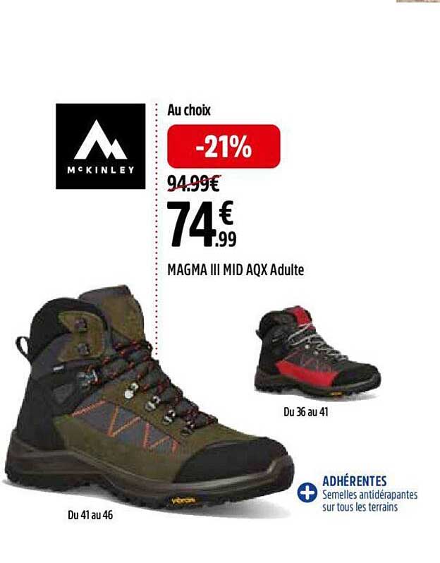 magma III nid aqx adulte mc kinley