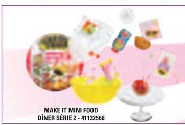 make it mini food dîner série 2 - 41132566