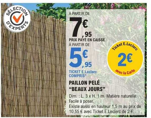 paillon pelé "beaux jours"