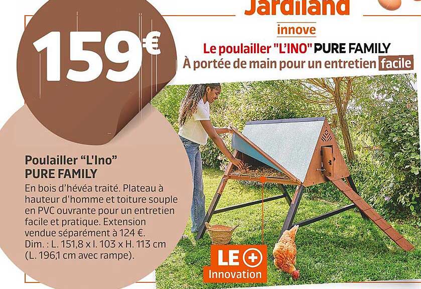 Poulailler "l'ino" Pure Family