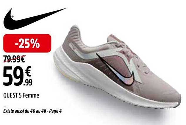 quest 5 femme nike