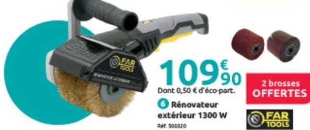 rénovateur extérieur 1300 w far tools
