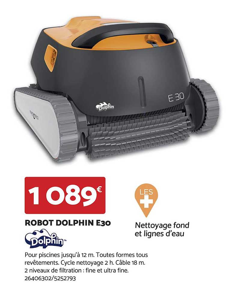 robot dolphin e30