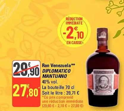 ron venezuela diplomatico mantuano