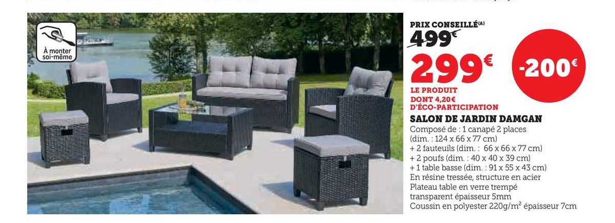 Salon De Jardin Damgan