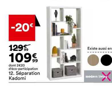 séparation kadomi modern living