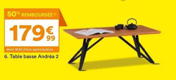 Table Basse Andréa 2