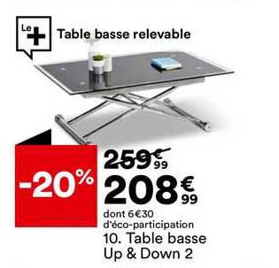 table basse up & down 2