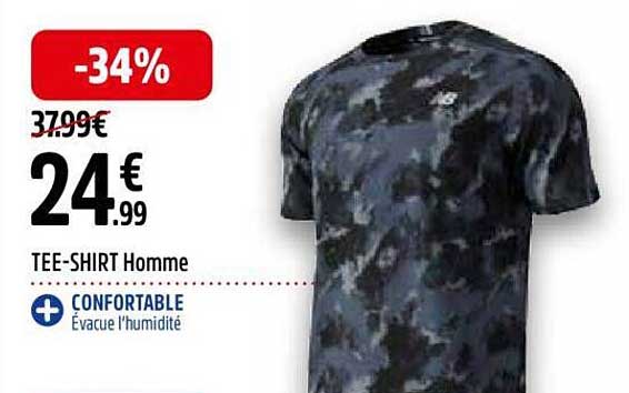 tee-shirt homme new balance
