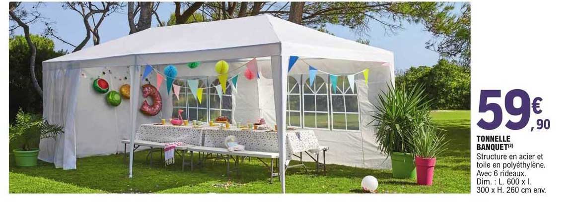 tonnelle banquet