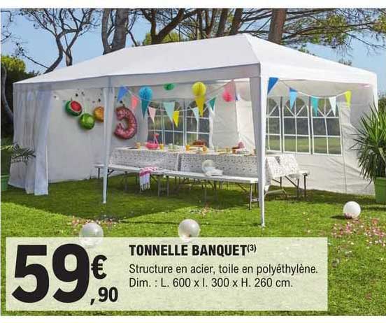 tonnelle banquet