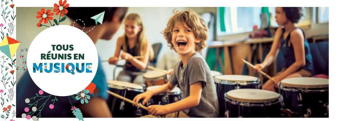 tous réunis en musique