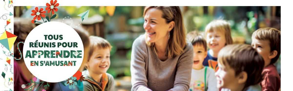 tous réunis pour apprendre en s'amusant