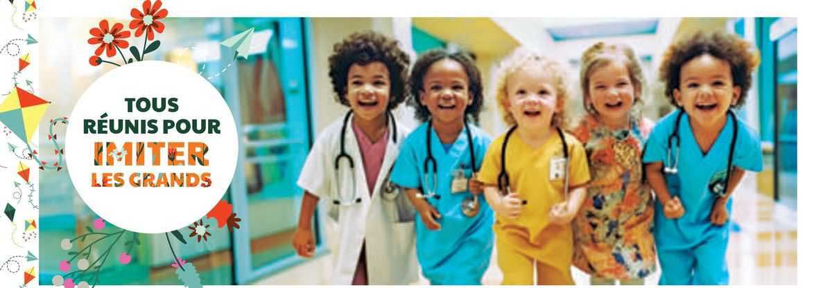 tous réunis pour imiter les grands