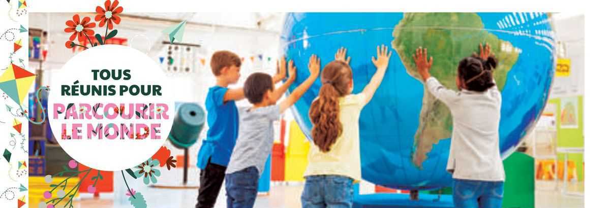 tous réunis pour parcourir le monde