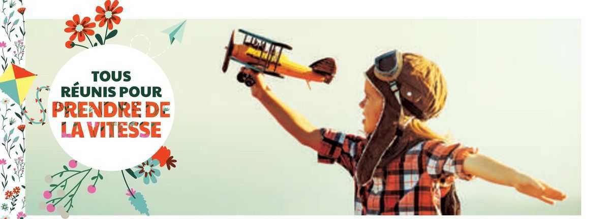 tous réunis pour prendre de la vitesse