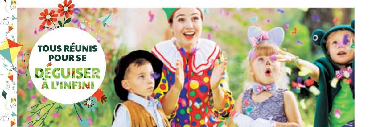 tous réunis pour se déguiser à l'infini