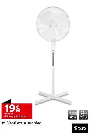 Ventilateur Sur Pied