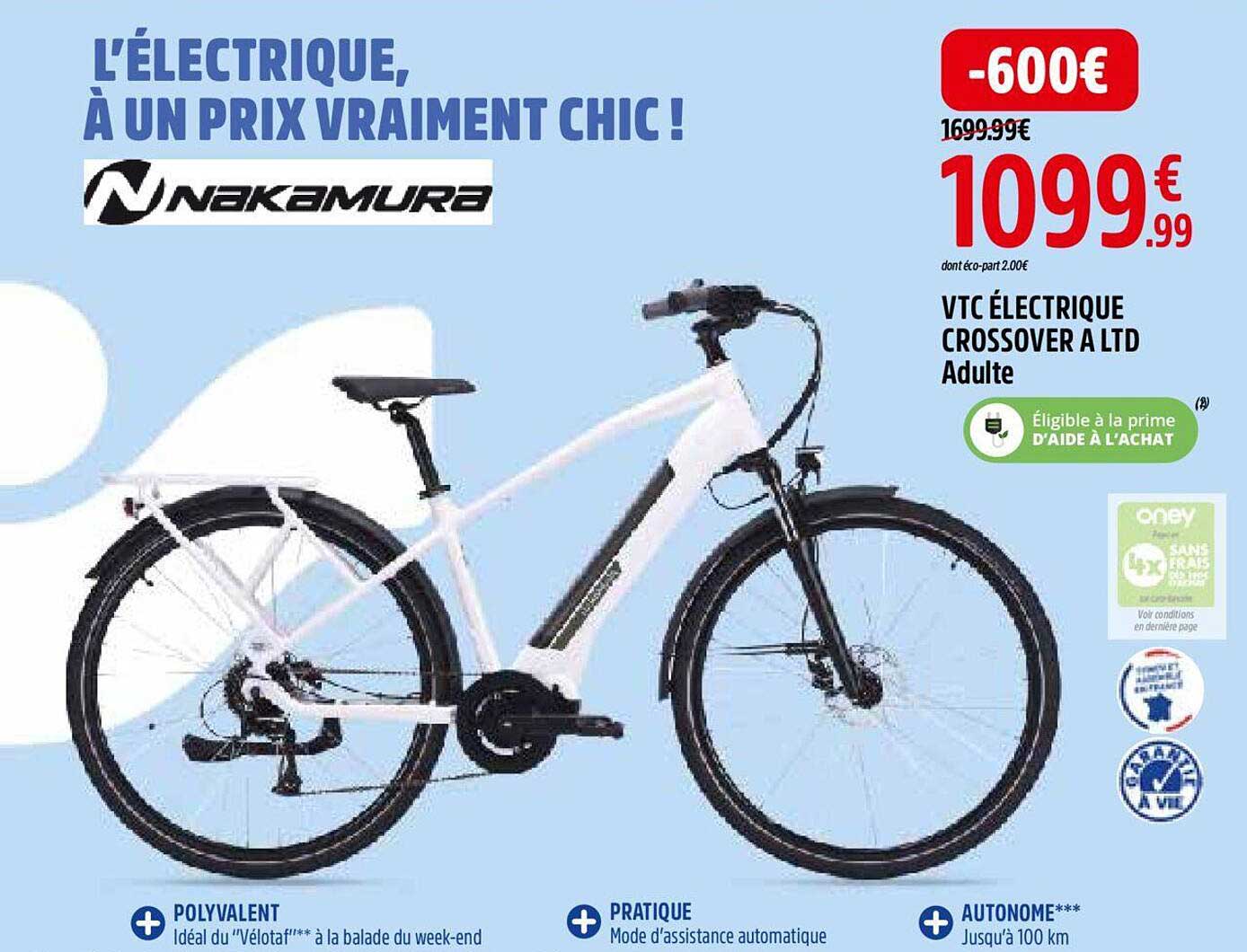 vtc électrique crossover a ltd adulte nakamura