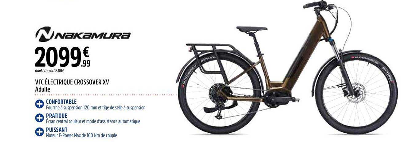 vtc électrique crossover v adulte nakamura