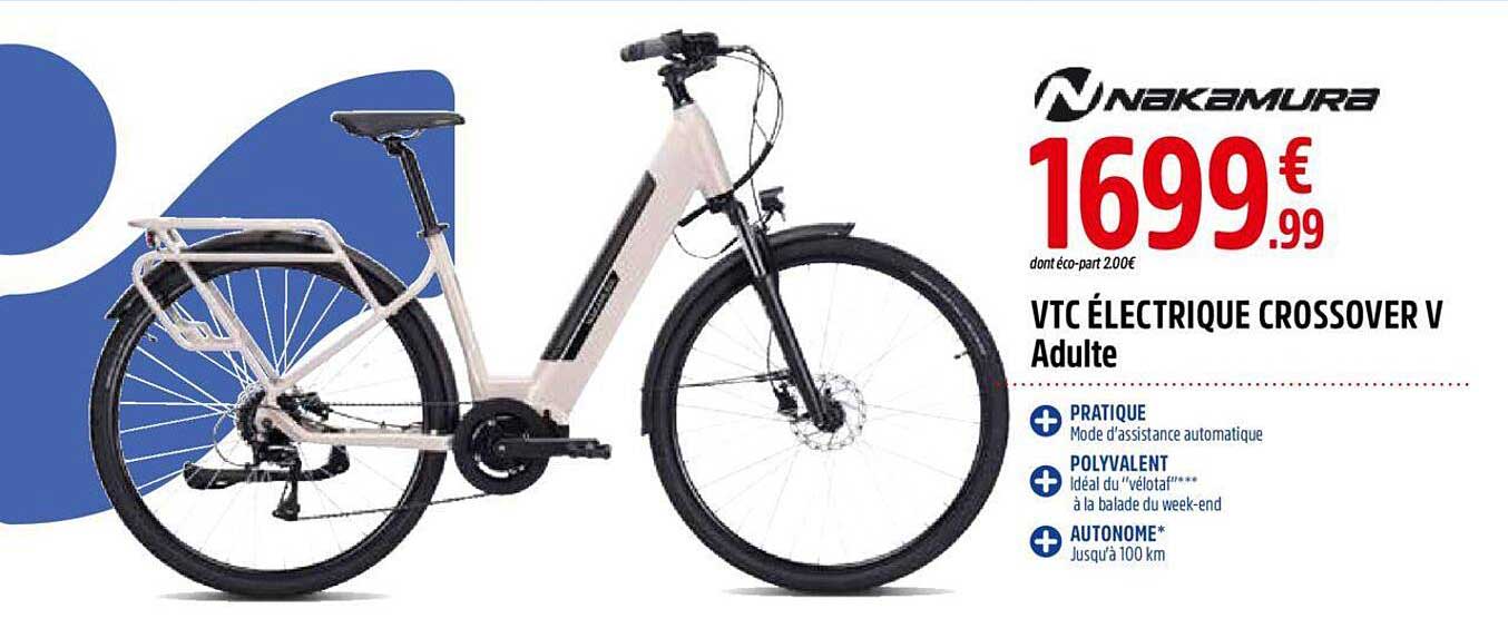 vtc électrique crossover v adulte nakamura